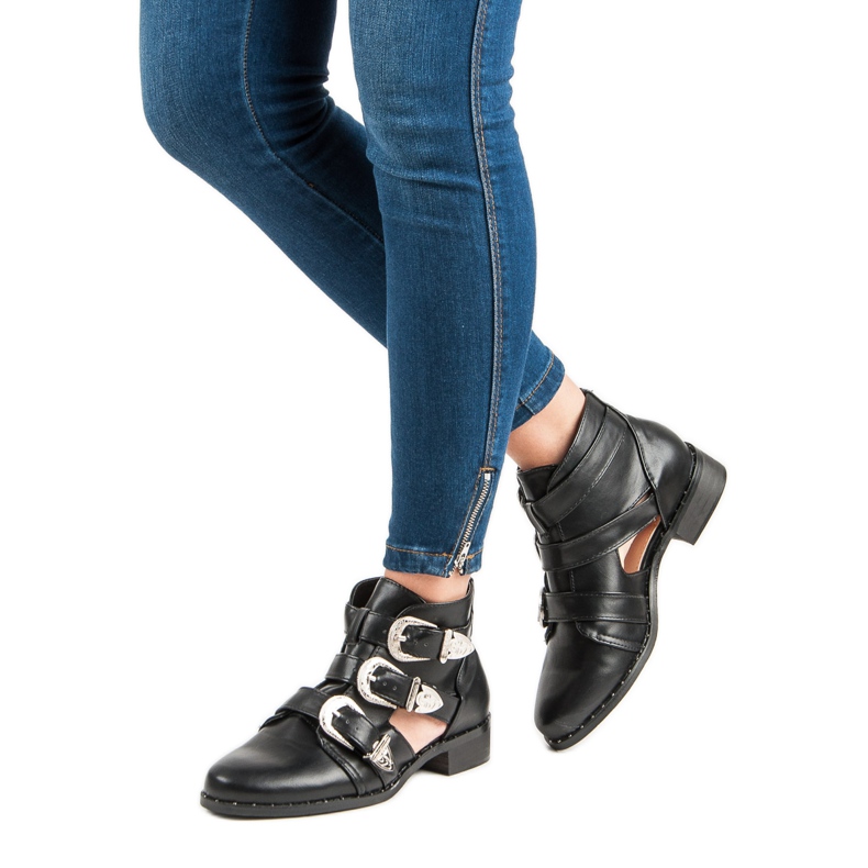 Cizme dama elegante negru 1