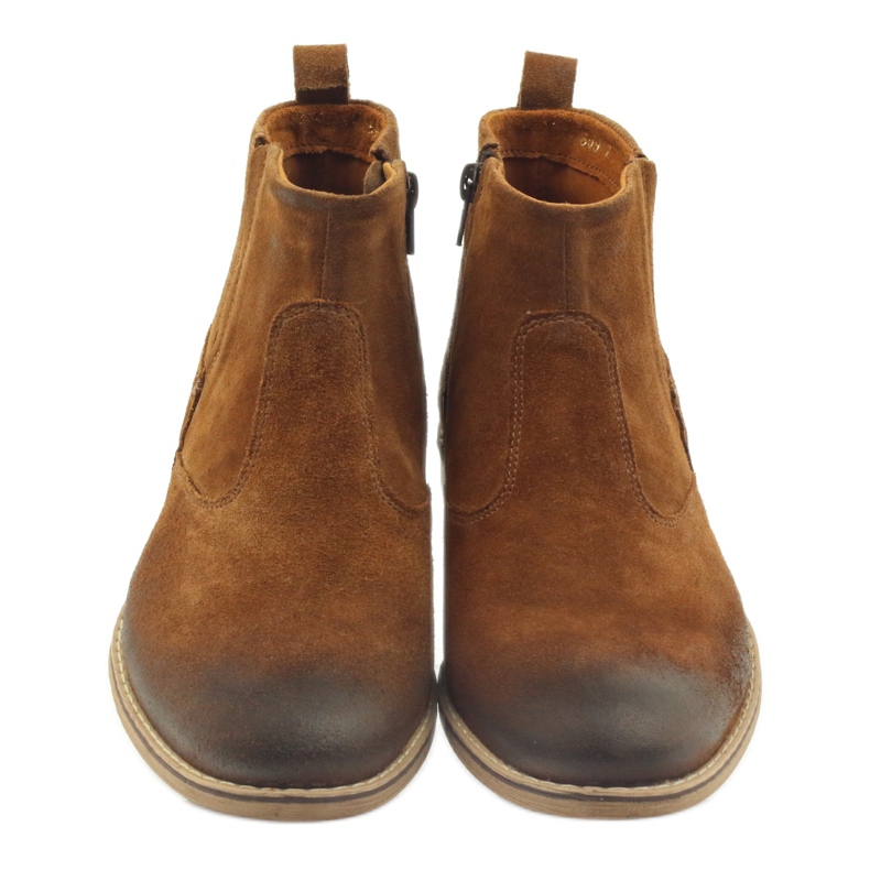 Cizme bărbătești Riko Cizme Jodhpur 859 roșu multicolor 3