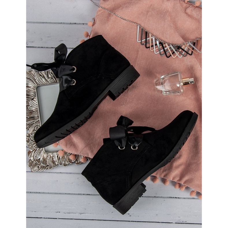 Seastar Cizme din piele de căprioară negru 1 Seastar Cizme din piele de căprioară negru 1