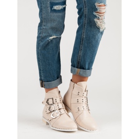 SDS Cizme rock pentru femei maro 1 SDS Cizme rock pentru femei maro 1