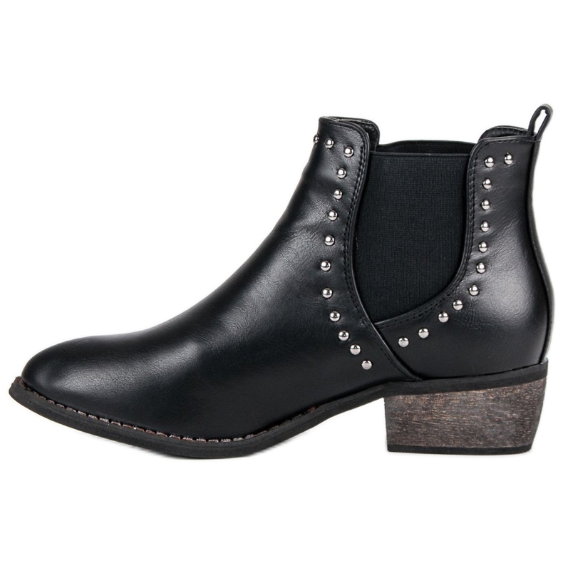 Sweet Shoes Ghete Chelsea negre casual negru 1 Sweet Shoes Ghete Chelsea negre casual negru 1