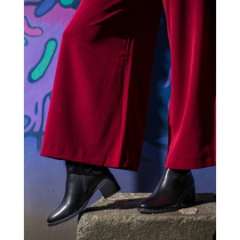 Seastar Cizme negre elegante negru 1