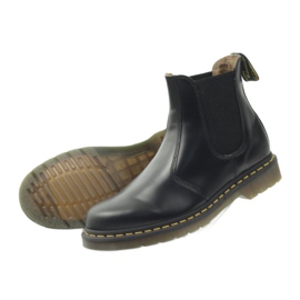 Dr. Martens 2976 Black Smooth negru 4