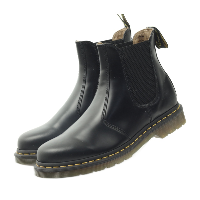 Dr. Martens 2976 Black Smooth negru 3