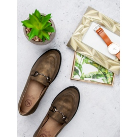 Kylie Mocasini cu stil verde 2