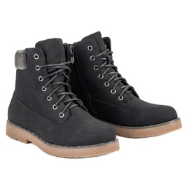 Bestelle Ghete de drumeție negre negru 1