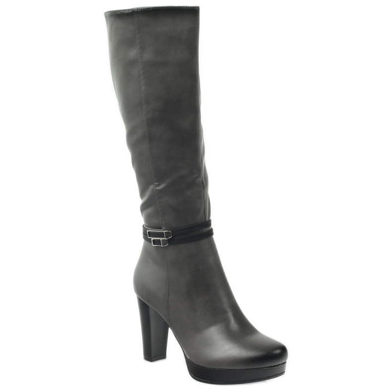 M.Daszyński Ghete pe post Daszyński AM61 negru gri 1