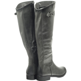 M.Daszyński Ofițeri de cizme Daszyński SA131 gri 4 M.Daszyński Ofițeri de cizme Daszyński SA131 gri 4