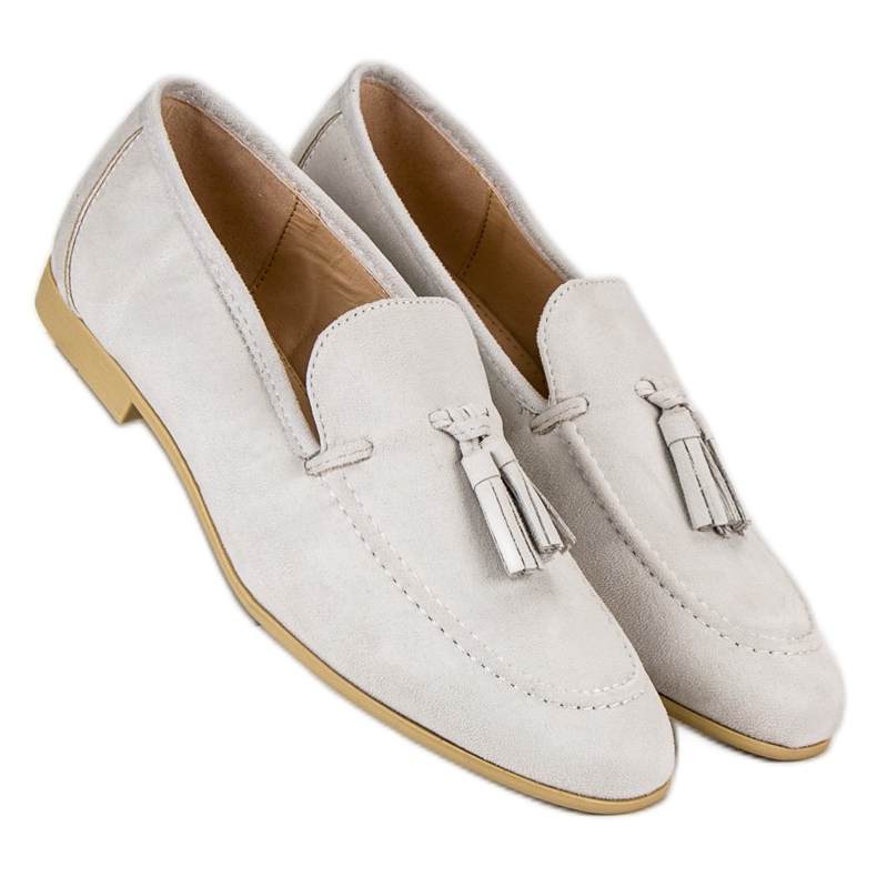 Mocasini gri 2 Mocasini gri 2