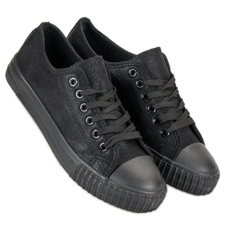 Adidași negri negru 2