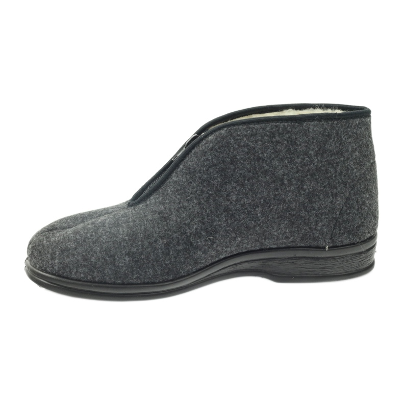 Pantofi bărbați Befado papuci calzi 100M047 gri 1