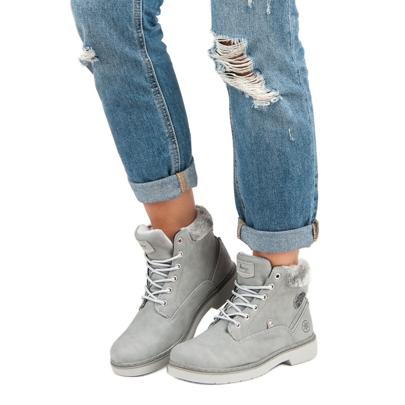 American Club Căpșuni americani calzi gri 1