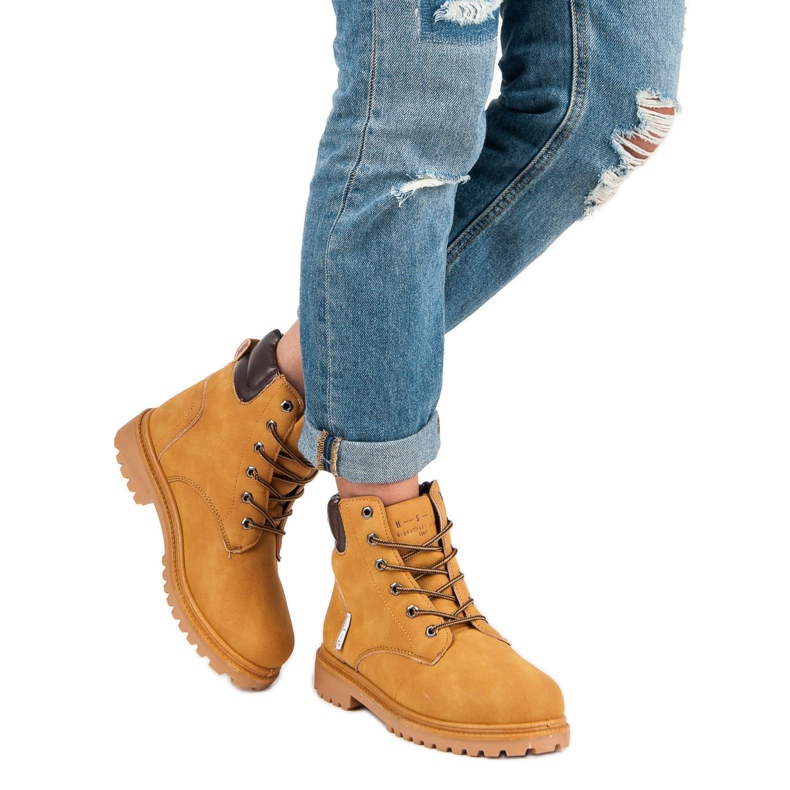 Trapele pentru cămile pentru femei maro multicolor 1