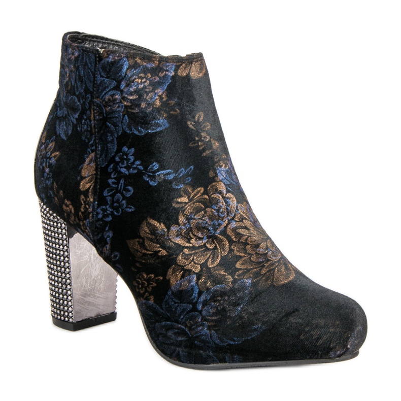 Cizme elegante pe post multicolor 2