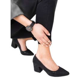 Kylie Pompele negre elegante negru 2