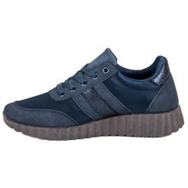 Kylie Adidași de modă bleumarin albastru 1