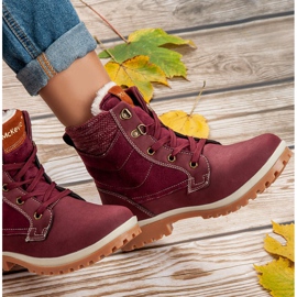 MCKEYLOR Trappers maroon roșu 2