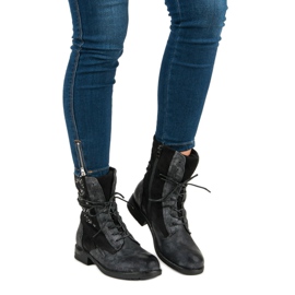 Kayla Muncitori la modă negru 1