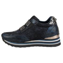 Aclys Ghete. Adidași albastru multicolor 6