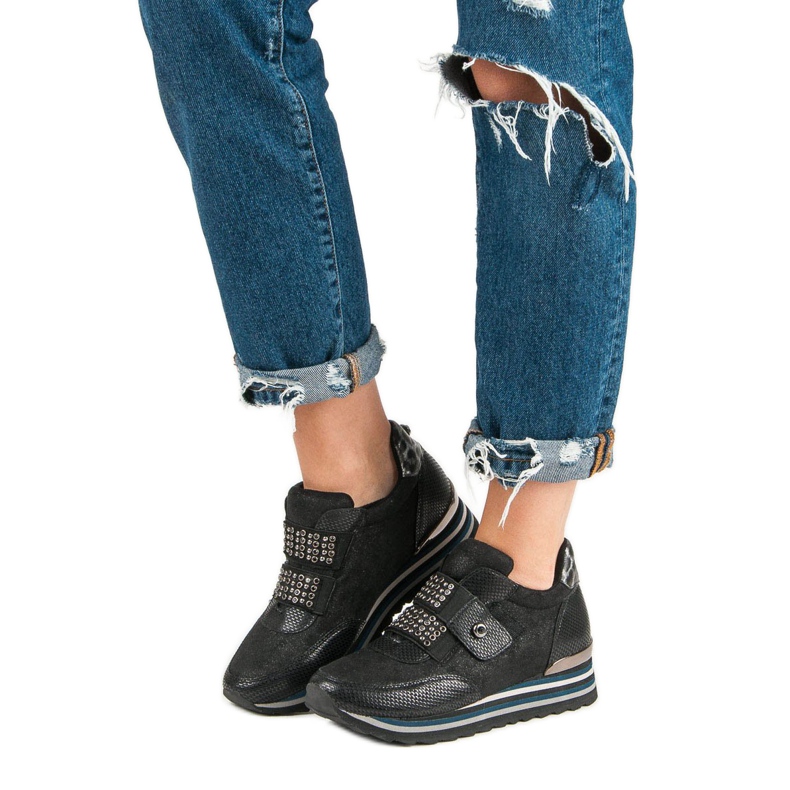 Aclys Ghete. Adidași negru 1