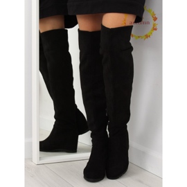 Cizme negre cu pană 0-68 negre negru 1