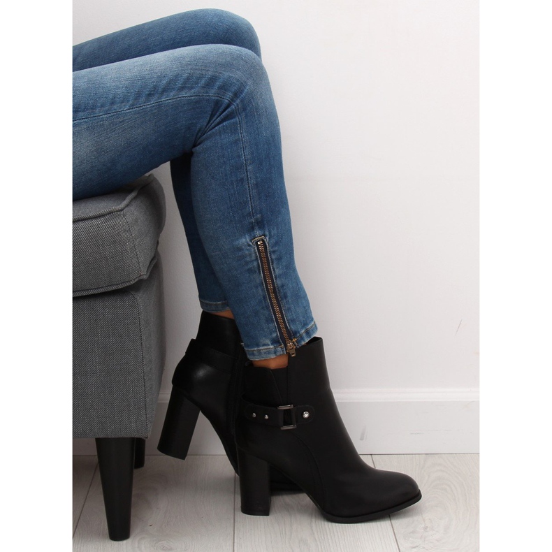 Tocuri înalte negre 3974 Negre negru 1