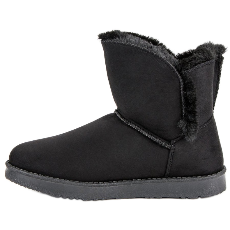 Kylie Suede Mukluki negru 1