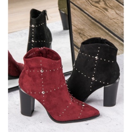 Kylie Cizme negre din piele de căprioară negru 1