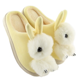 Papuci de damă galbeni DD90 Bej 1