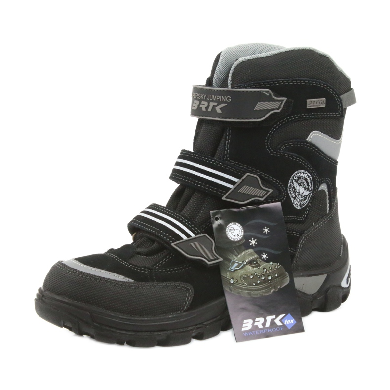 Cizme cu membrană Bartek 47672 negru gri 5 Cizme cu membrană Bartek 47672 negru gri 5