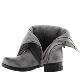 Cizme militare gri GD-ZN78 Gri 2 Cizme militare gri GD-ZN78 Gri 2