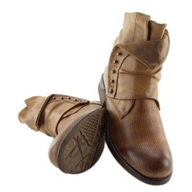 Cizme de cămilă pentru femei JA3153 Camel maro 1