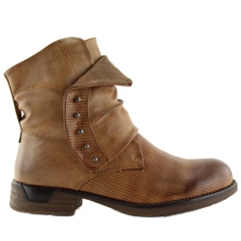 Cizme de cămilă pentru femei JA3153 Camel maro 5