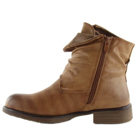 Cizme de cămilă pentru femei JA3153 Camel maro 6