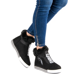 Tocuri sport cu toc negru 1