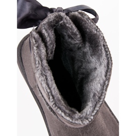 Ghete de zăpadă Mukluki gri 1 Ghete de zăpadă Mukluki gri 1