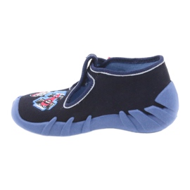 Pantofi pentru copii Befado 110P305 papuci albastru roșu albastru marin 2