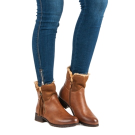 Forever Folie Cizme de damă calde maro 1 Forever Folie Cizme de damă calde maro 1