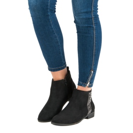 Sergio Todzi Cizme plate elegante negru 1