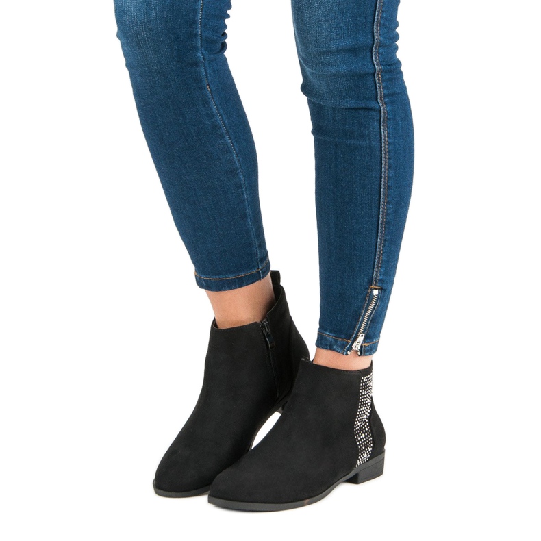 Sergio Todzi Cizme plate elegante negru 1