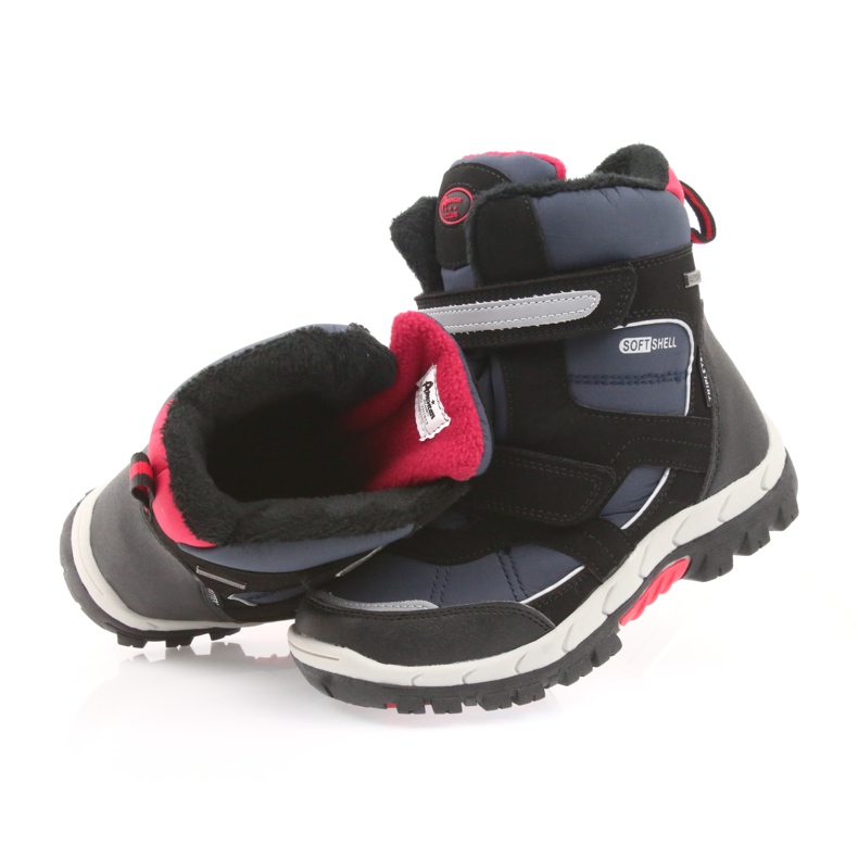 American Club Cizme americane cizme de iarnă cu membrană de 1813 negru roșu albastru marin 4 American Club Cizme americane cizme de iarnă cu membrană de 1813 negru roșu albastru marin 4