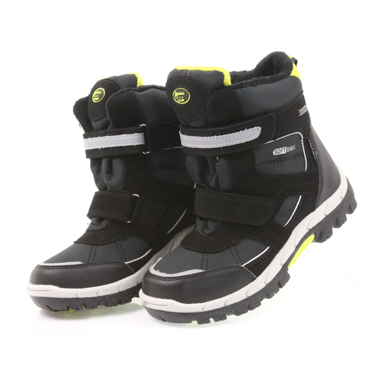 American Club Cizme cu membrană American 1813 negru verde 4 American Club Cizme cu membrană American 1813 negru verde 4