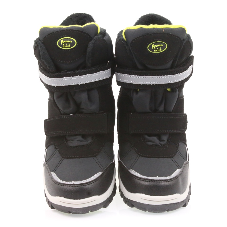 American Club Cizme cu membrană American 1813 negru verde 3 American Club Cizme cu membrană American 1813 negru verde 3