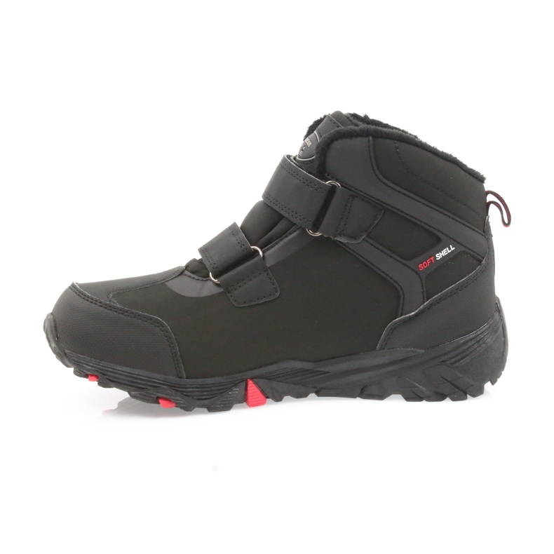 American Club Ghete de iarnă cu botine americane cu membrană negru 2