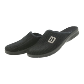 Pantofi pentru bărbați Befado papuci 548m015 papuci negri negru 4