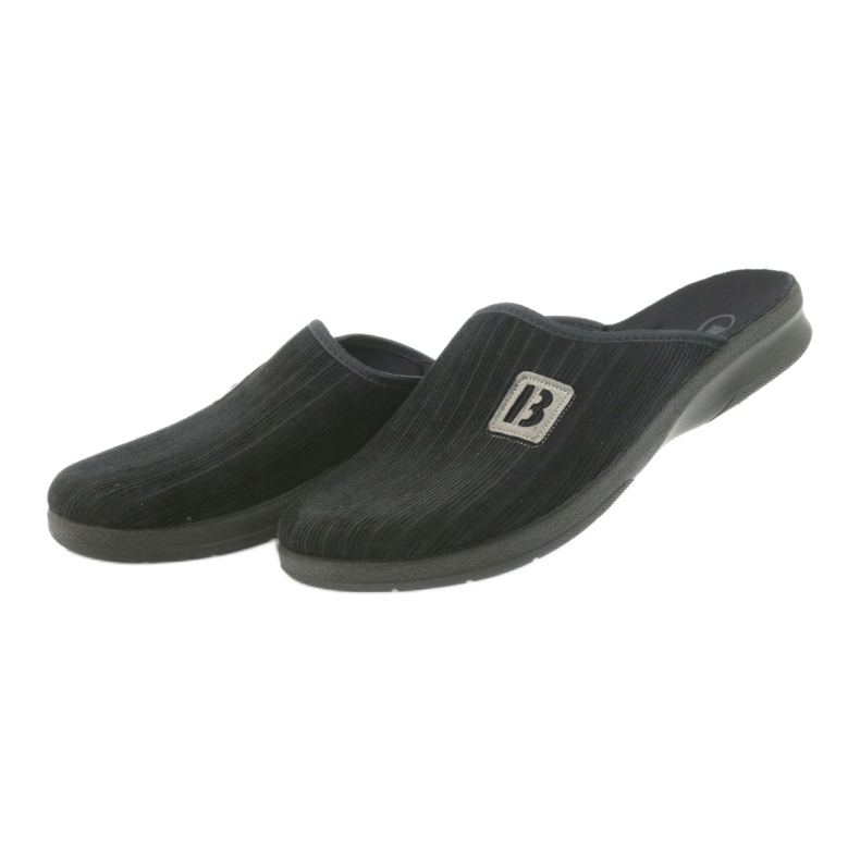 Pantofi pentru bărbați Befado papuci 548m015 papuci negri negru 4
