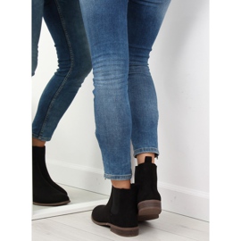 Cizme Chelsea negre pentru femei LJ111 Nero negru 1 Cizme Chelsea negre pentru femei LJ111 Nero negru 1