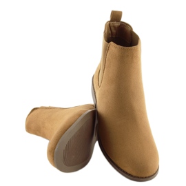 Camel LJ111 Cizme Chelsea pentru femei Camel maro 2