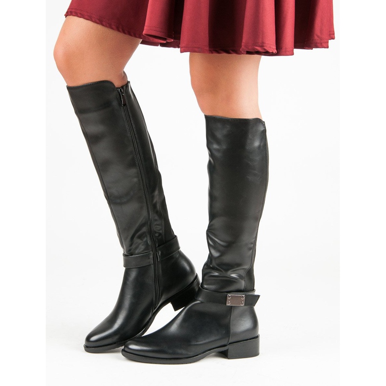 Cizme negre VINCEZA negru 2 Cizme negre VINCEZA negru 2