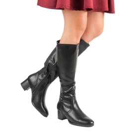 Filippo Cizme negre clasice negru 2 Filippo Cizme negre clasice negru 2